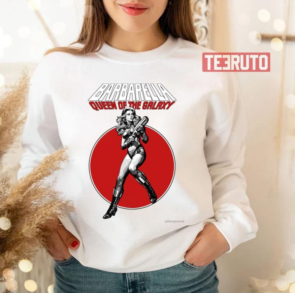 Barbarella Jane Fonda Unisex Sweatshirt