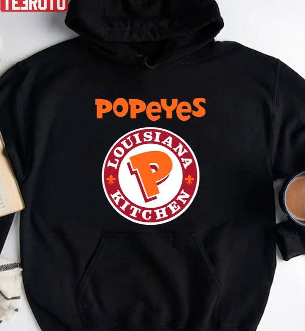Popeyes Louisiana Kitchen Logos Unisex T-Shirt