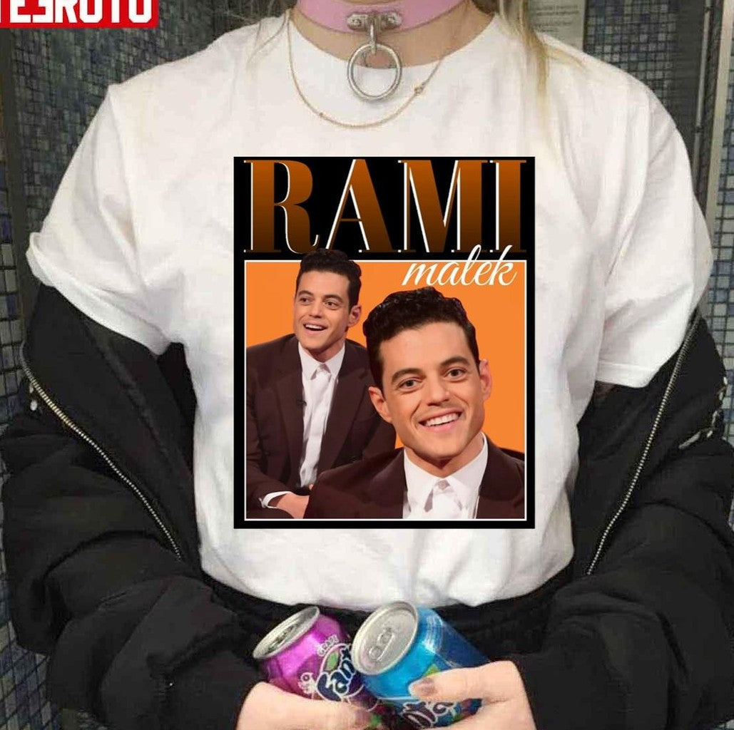 Rami Malek 90's Vintage Unisex T-Shirt