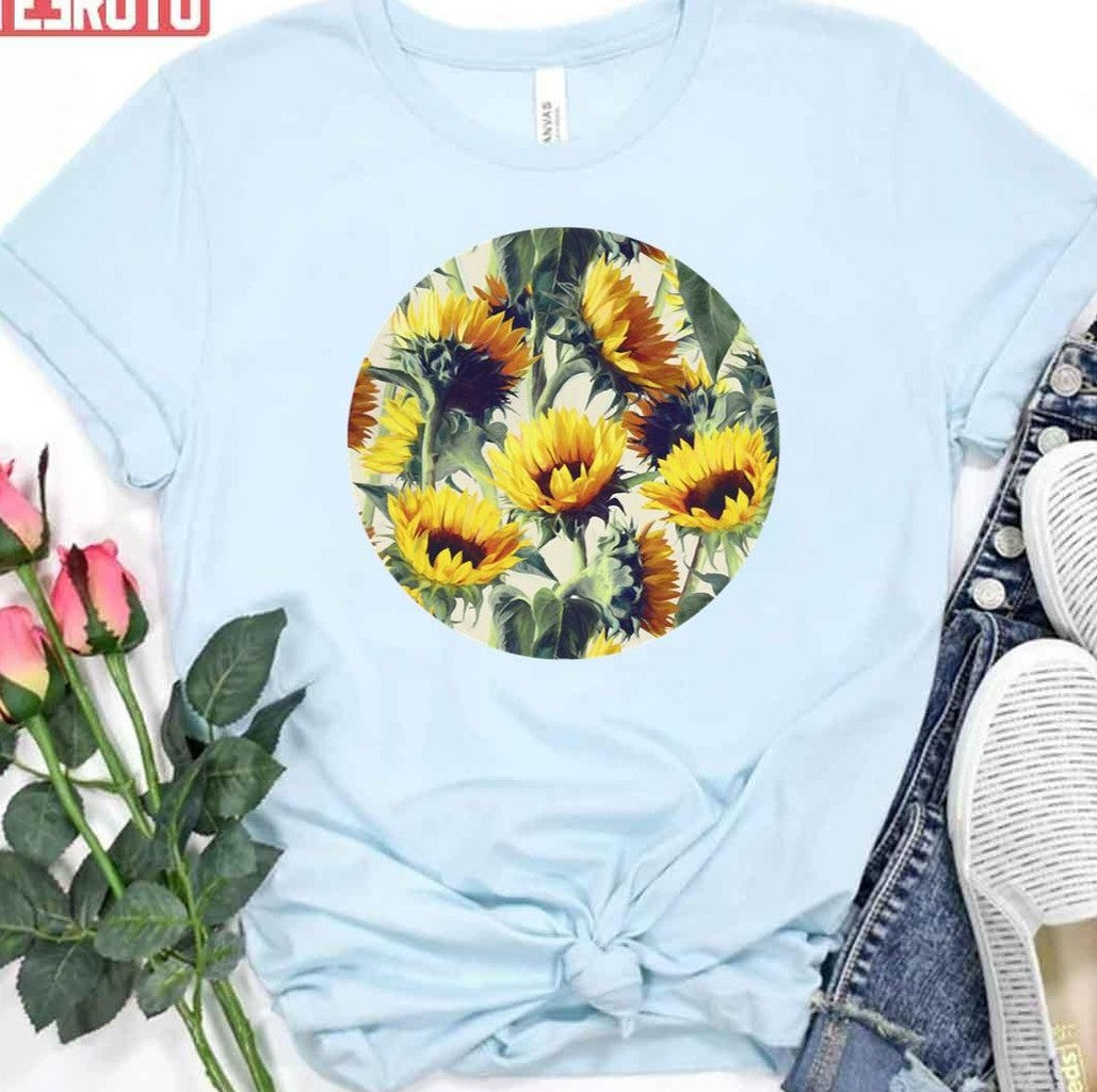 Sunflowers Forever Vintage Unisex T-Shirt