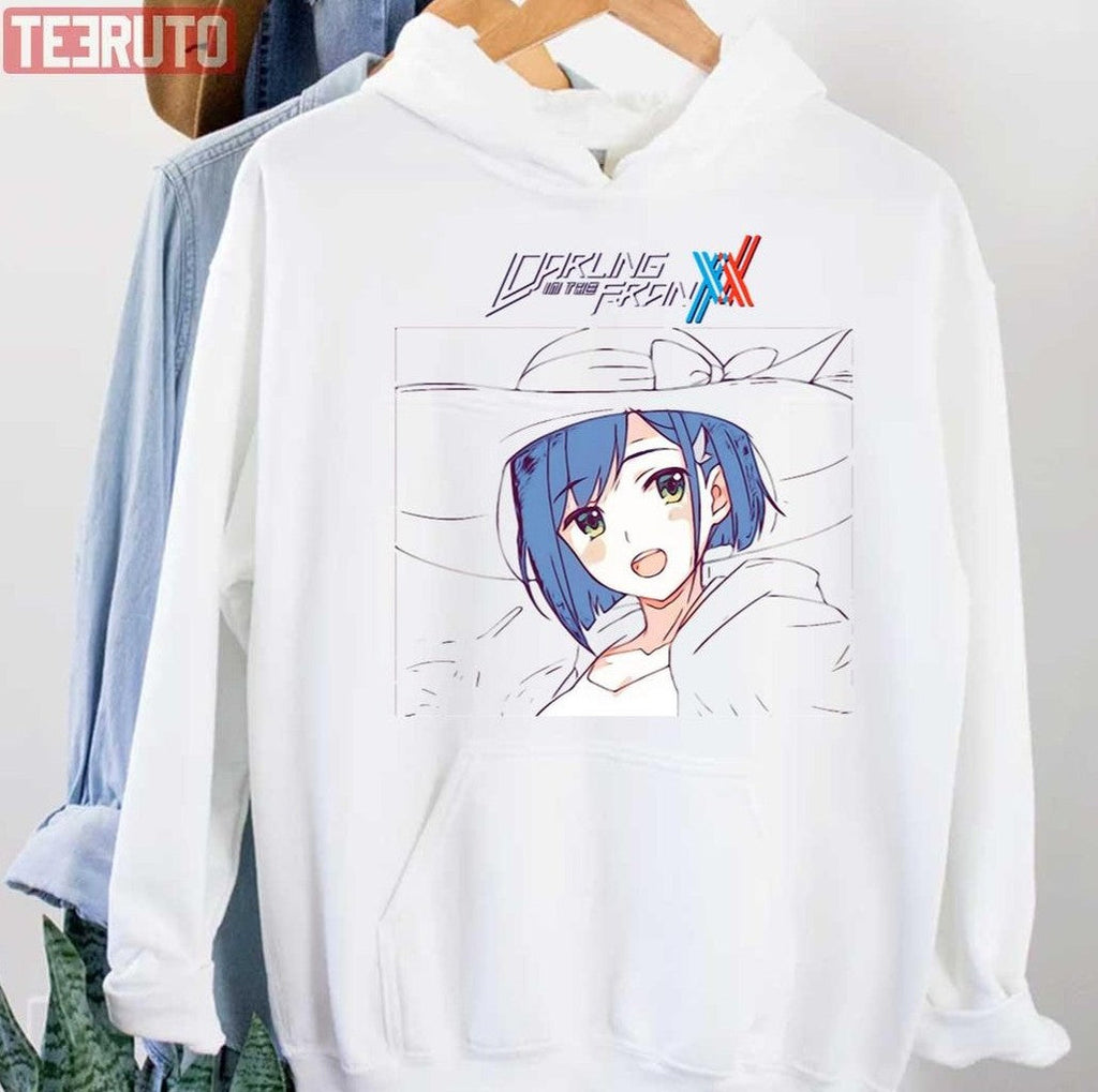 Sketch Ichigo Darling In The Franxx Unisex Hoodie