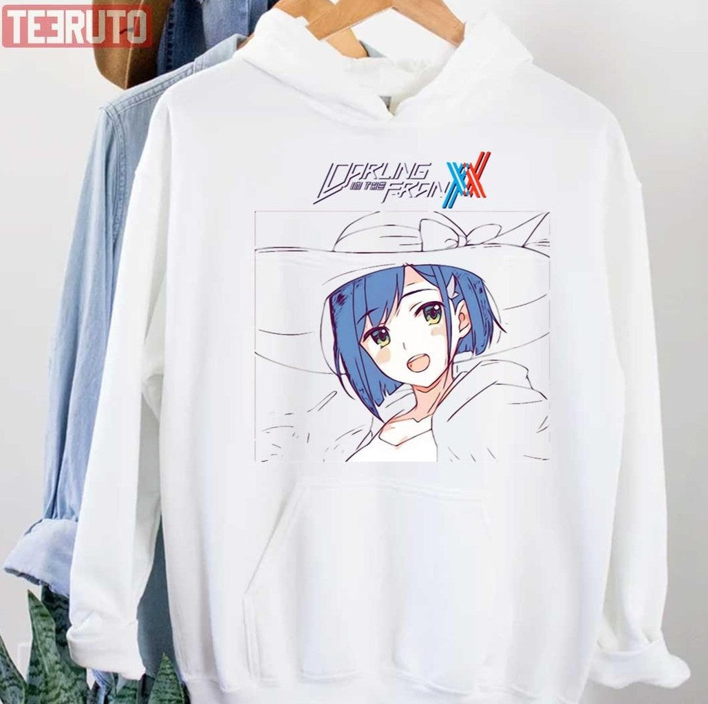 Sketch Ichigo Darling In The Franxx Unisex Hoodie