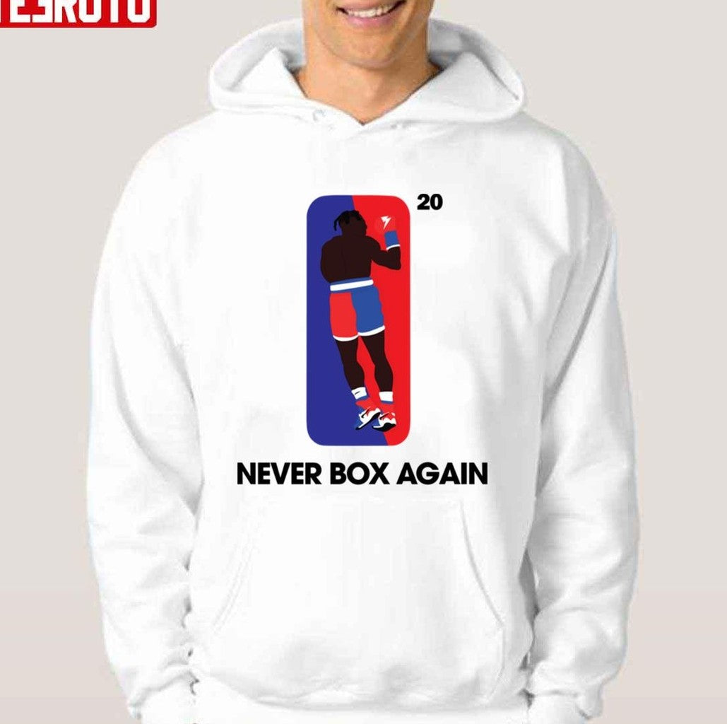 Nate Robinson Vs Jake Paul Never Box Again Unisex T-shirt