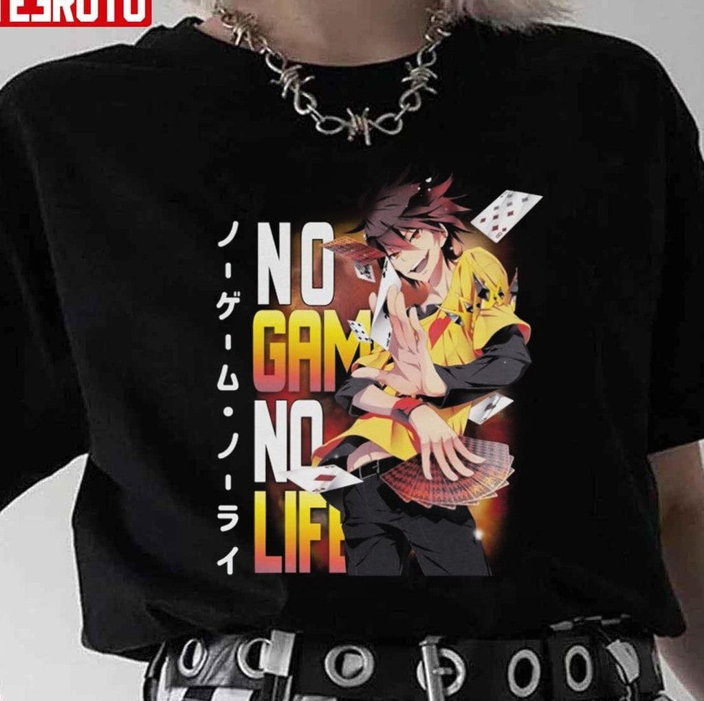 Anime No Game No Life Vintage 90s Unisex Sweatshirt