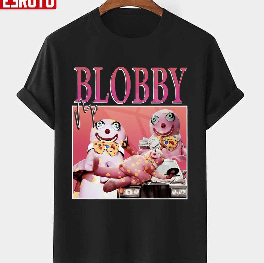 Mr Blobby Homage Noel's House Party Unisex T-shirt