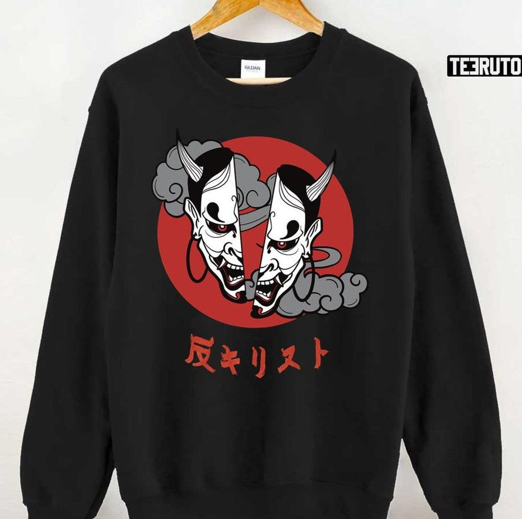 Oni In Japanese Traditional Style Unisex T-Shirt