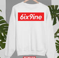 Red Logo 6ix9ine Merchandise Unisex Sweatshirt