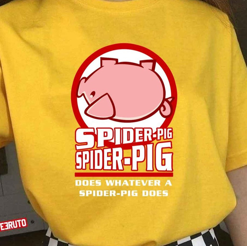 Spider Pig Unisex T-Shirt