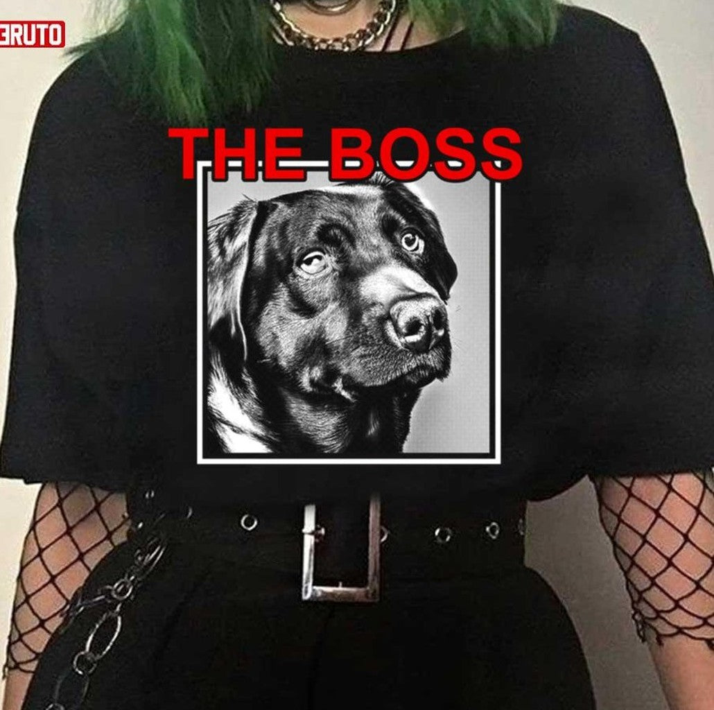 2022 Trqnding The Boss My Dog Unisex Sweatshirt