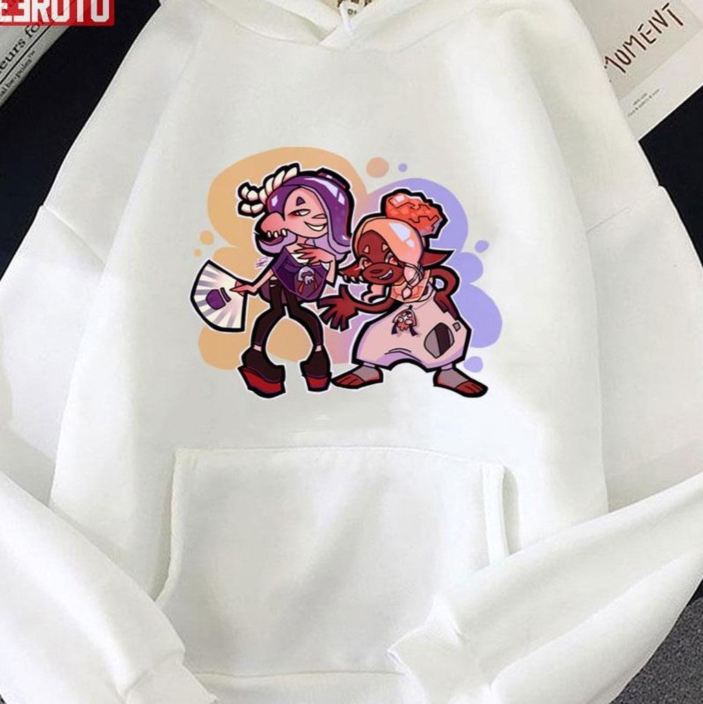 Shiver And Frye Splatoon Fanart Unisex Hoodie