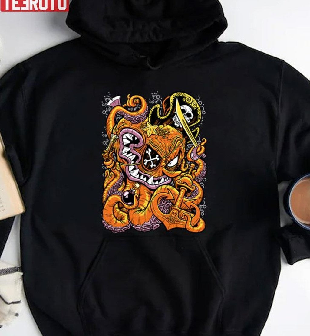 Octo Pirate Madfab Horror Unisex Sweatshirt