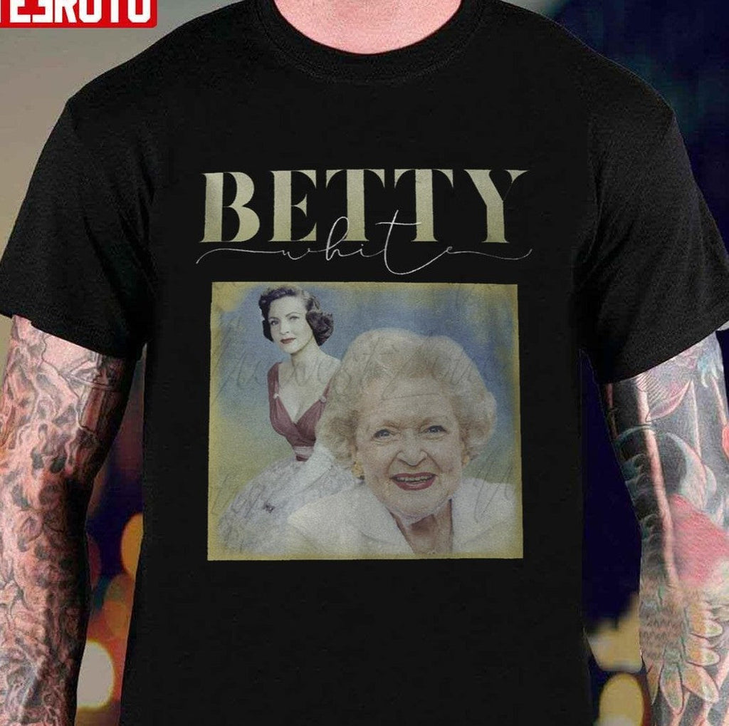 Betty White Vintage Bootleg Unisex T-Shirt