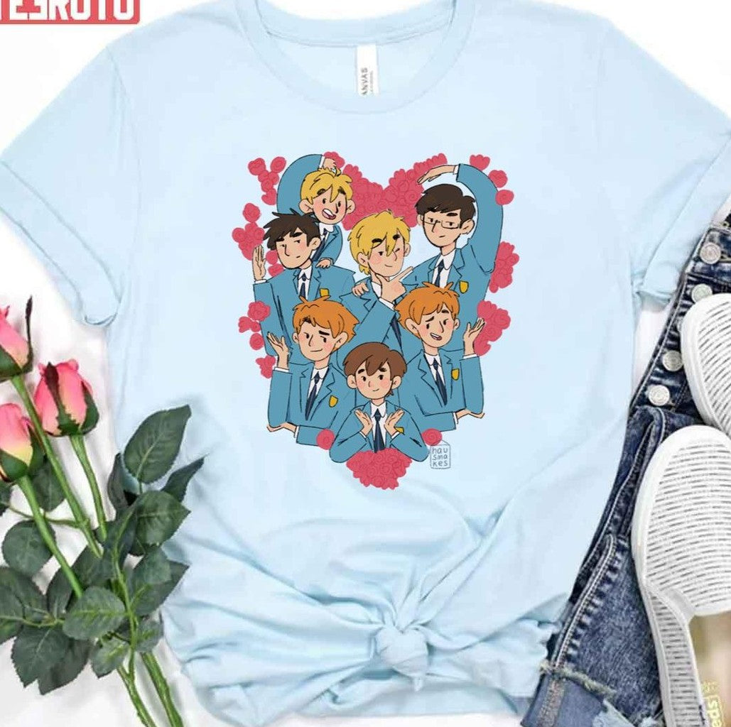 Anime Characters Ouran High School Host Club Unisex T-Shirt