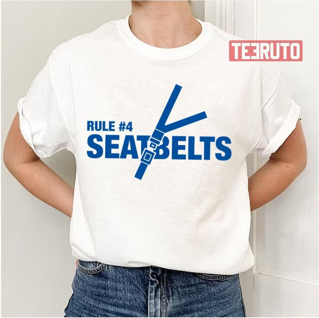 Rule 4 Seat Belts Zombieland Unisex T-Shirt