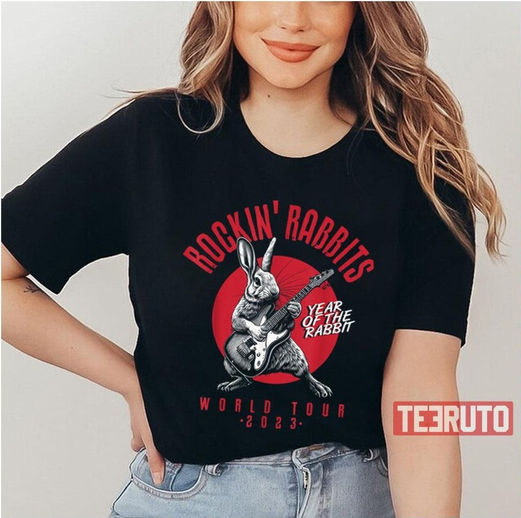 Rockin' Rabbits World Tour 2023 Unisex T-Shirt