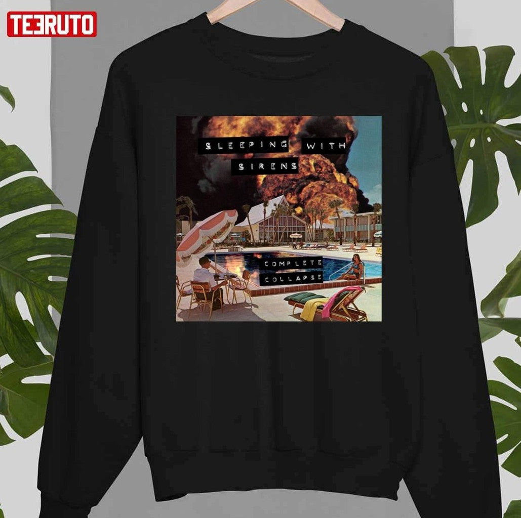Sleeping With Sirens Complete Collapse Tour 2023 Unisex T-Shirt