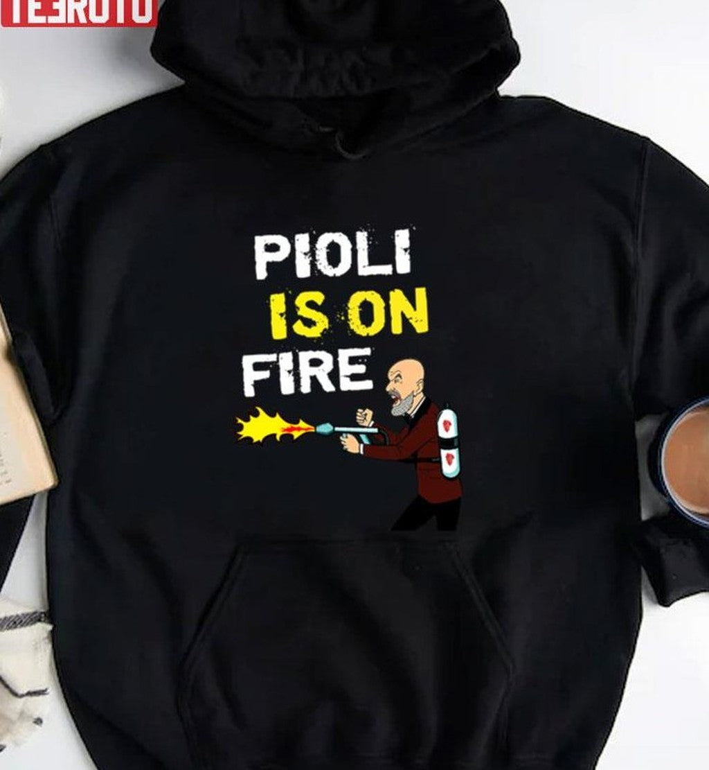 Pioli Is On Fire 2022 Football Trending Unisex Sweatshirt