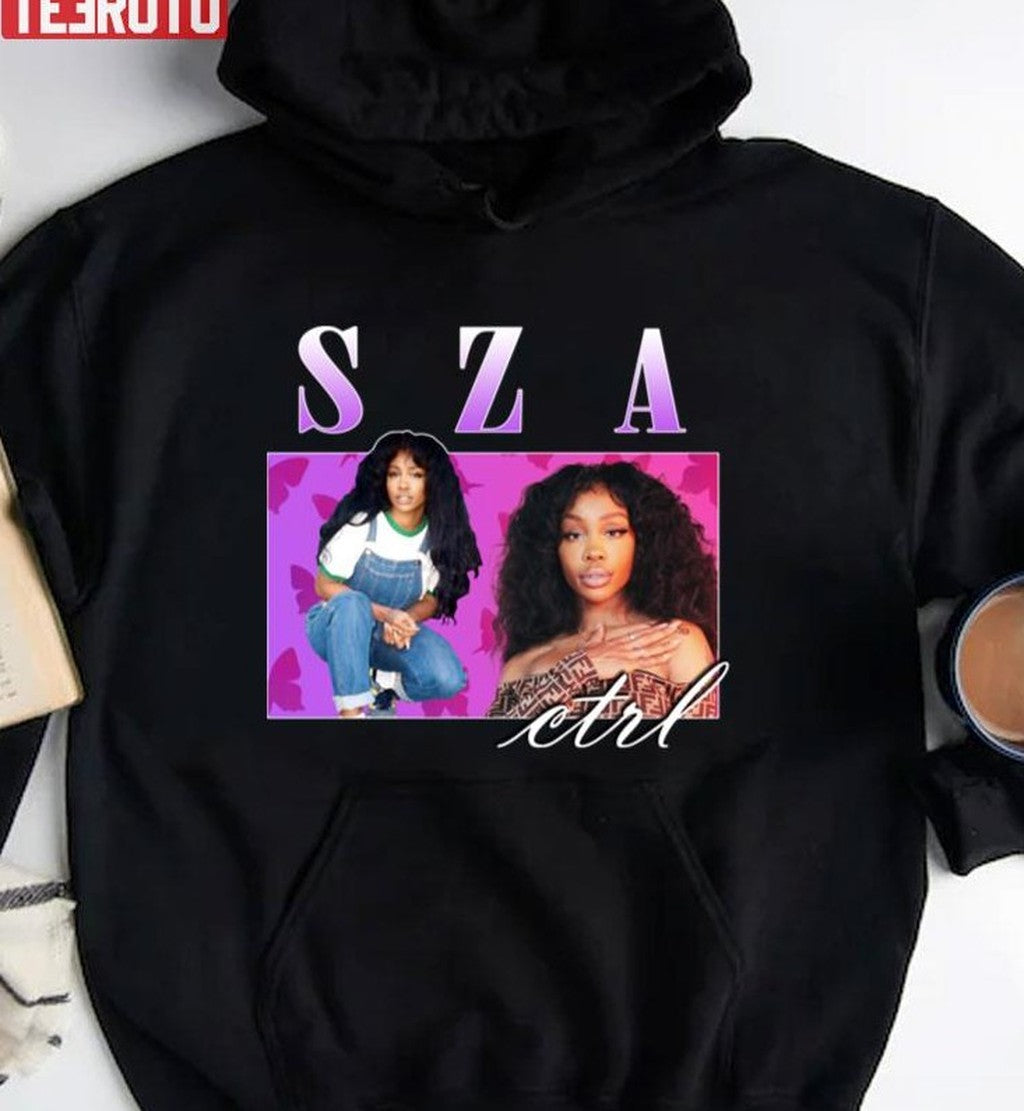Sza Retro Vintage Hip Hop Tee 90's Aesthetic Unisex T-shirt