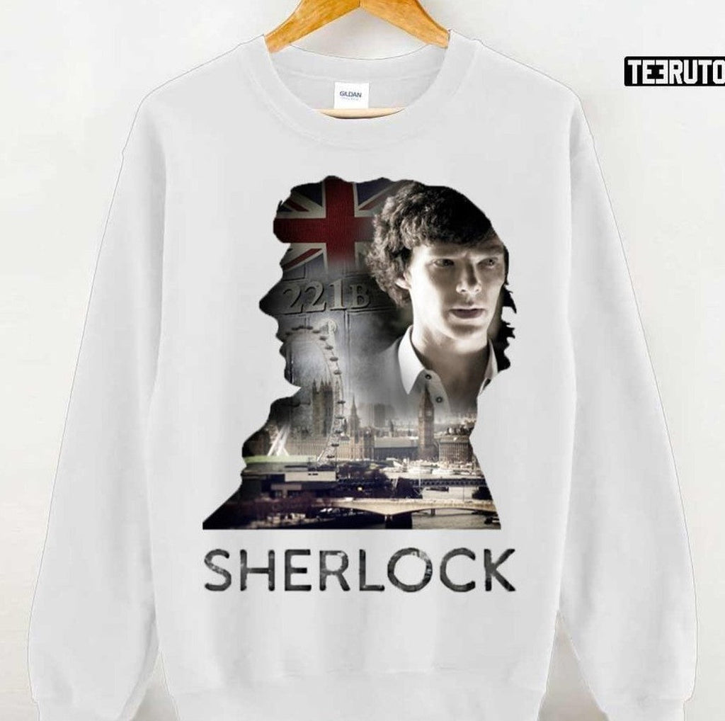 Benedict Cumberbatch Portrait Sherlock Holmes Unisex T-Shirt