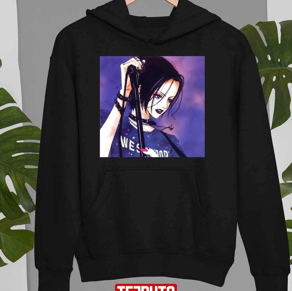Nana Osaki On Purple Background Unisex T-Shirt