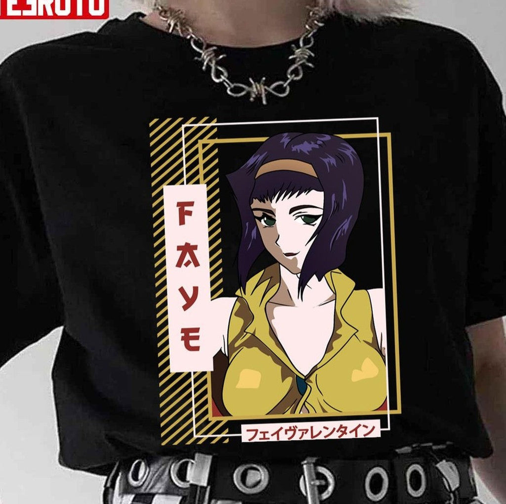 Anime Character Faye Valentine Cowboy Bebop Unisex T-Shirt