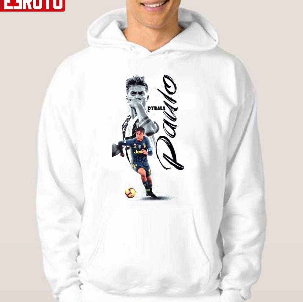 Art Paulo Dybala Doing Iconic Gesture Unisex Hoodie