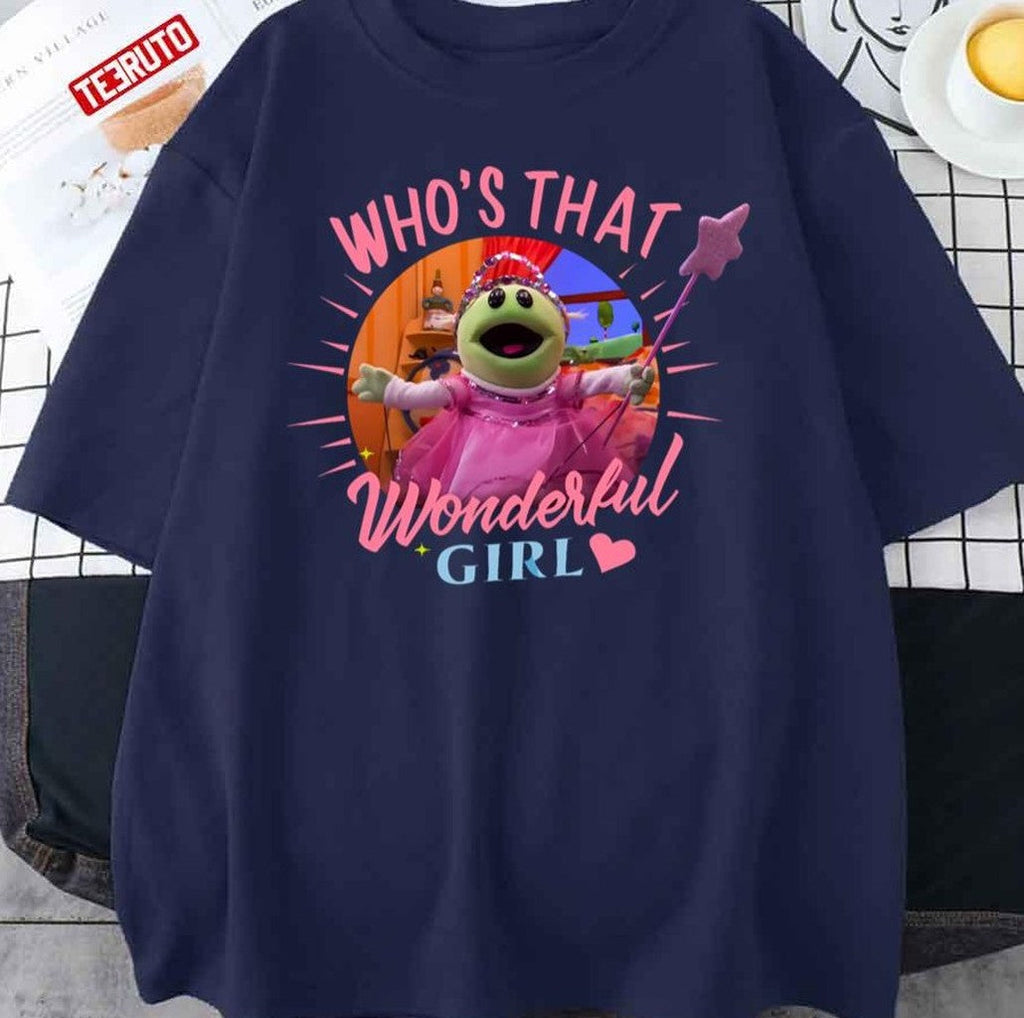 Nanalan Who's That Wonderful Girl Kids' Show Monster Fun! Unisex T-Shirt