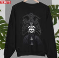 The Ghost Band Symbols Retro Design 90s Unisex Sweatshirt