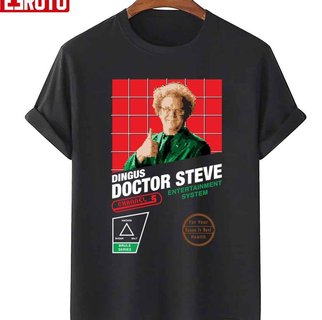 8 Bit Brule Dingus Doctor Steve Entertainment System Unisex T-Shirt