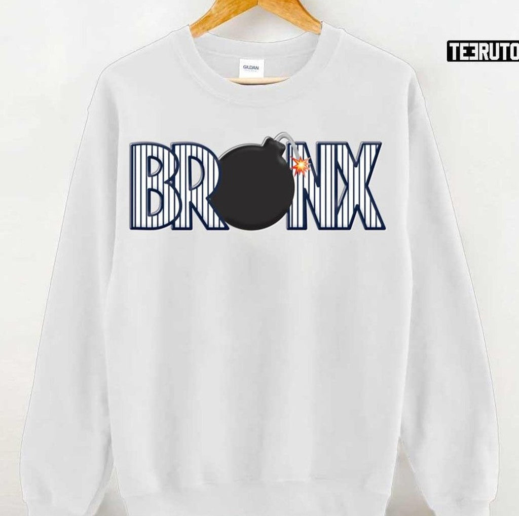 The Bronx Baseball Design Boom Unisex Sweatshirt