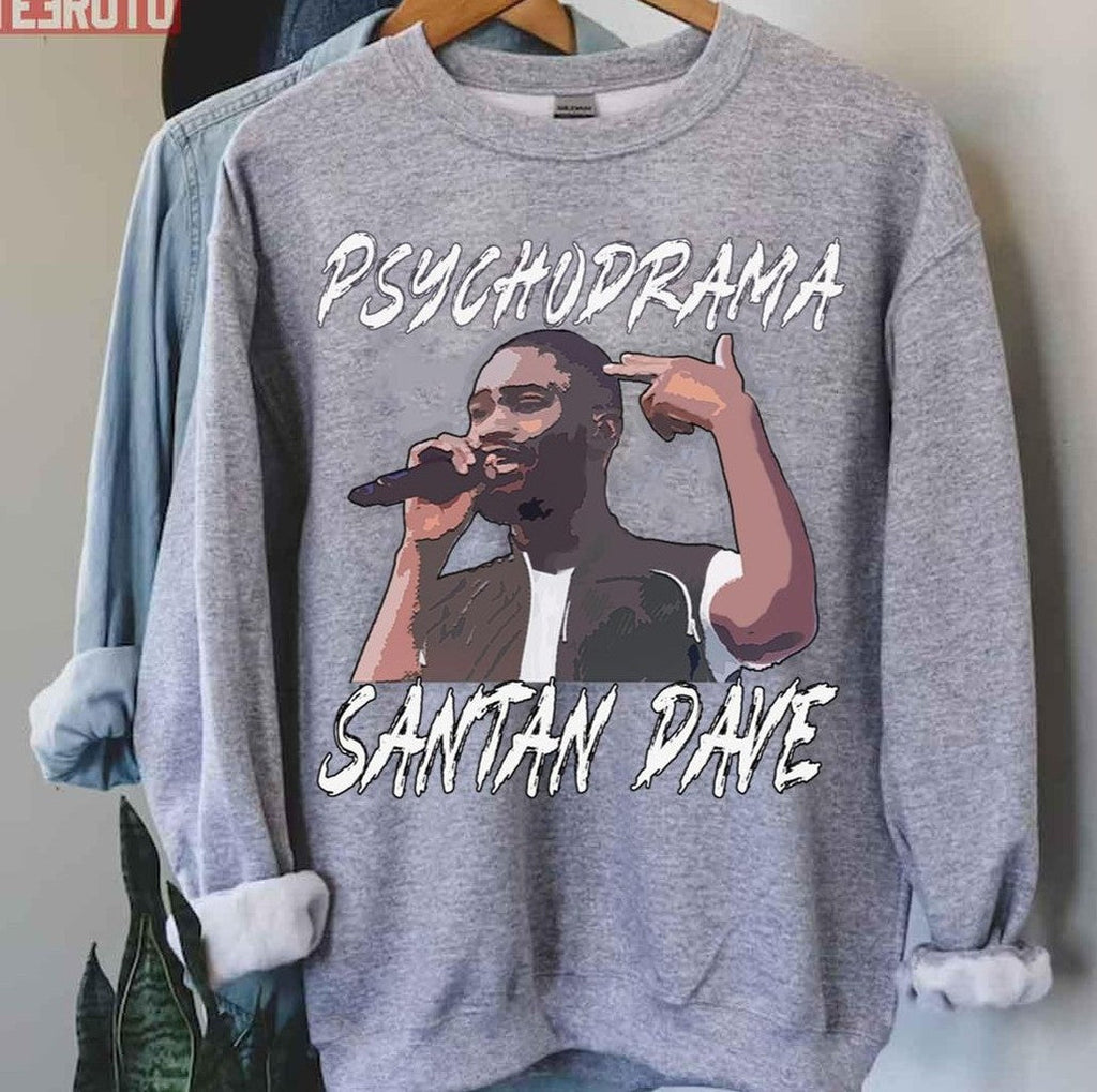 Santan Dave Animated Fanart Rap Music Unisex Sweatshirt