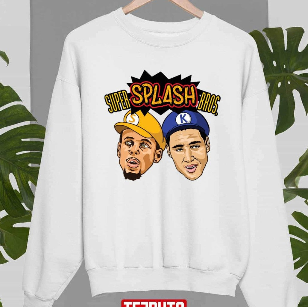 Steph Curry Klay Thompson Super Splash Bros Unisex T-Shirt