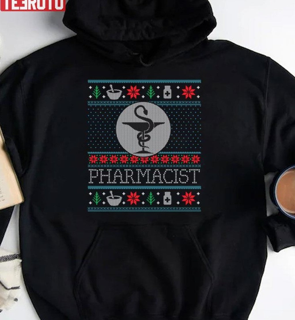 Pharmacy Student Technician Pharmacist Christmas Xmas Sweatshirt