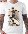Rest In Peace Diego Distressed Design Diego Maradona Football Unisex T-Shirt
