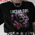 Skull Flower Lacuna Coil Design Unisex T-Shirt