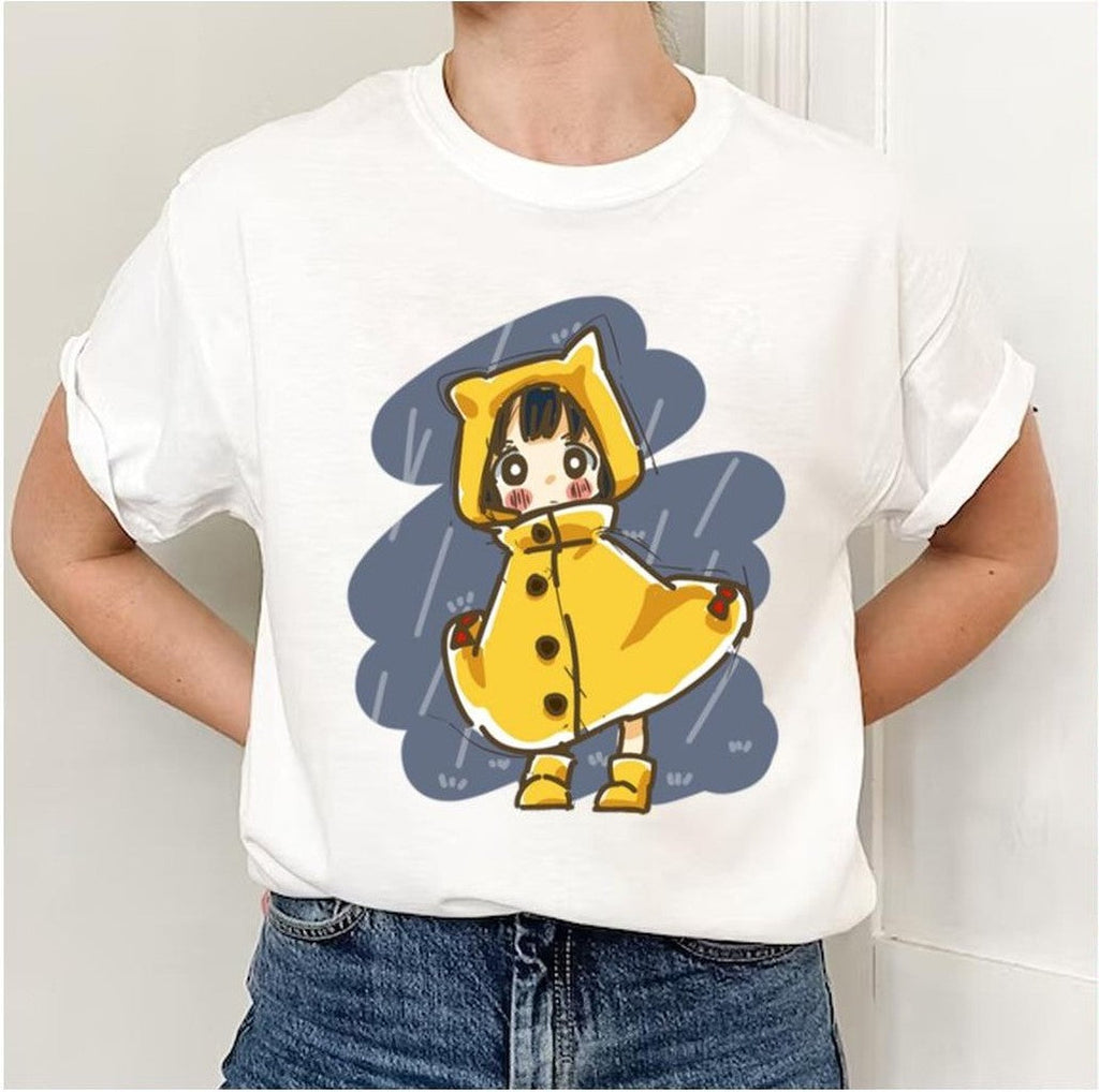 Tenki No Ko Weathering With You Chibi Nagi Rain Fanart Unisex T-Shirt