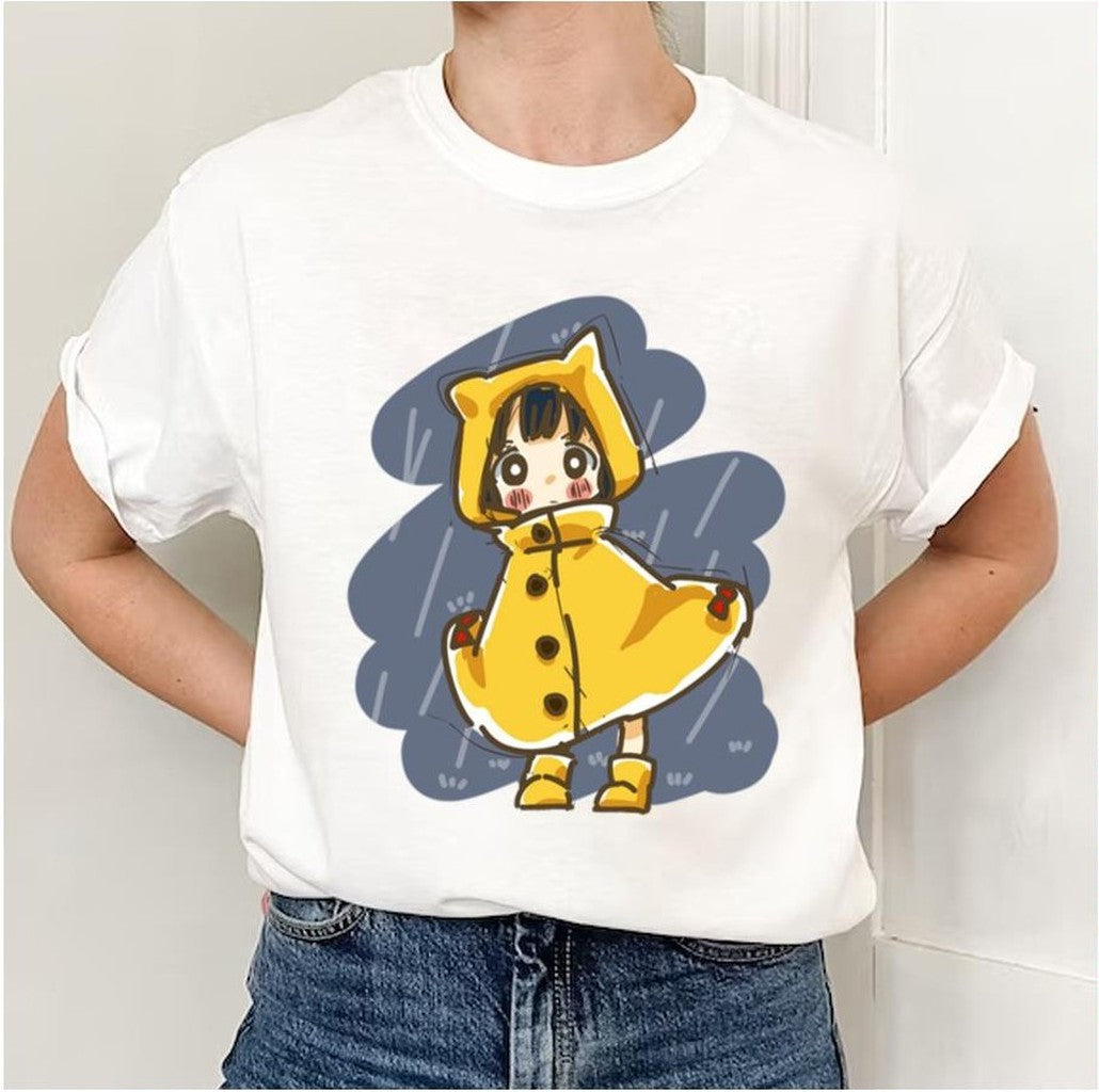 Tenki No Ko Weathering With You Chibi Nagi Rain Fanart Unisex T-Shirt