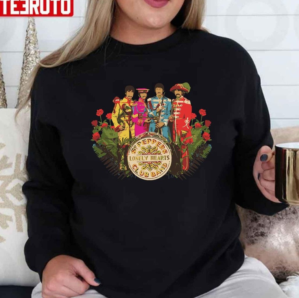 Sergeant Pepper Minimalist Album Unisex T-Shirt