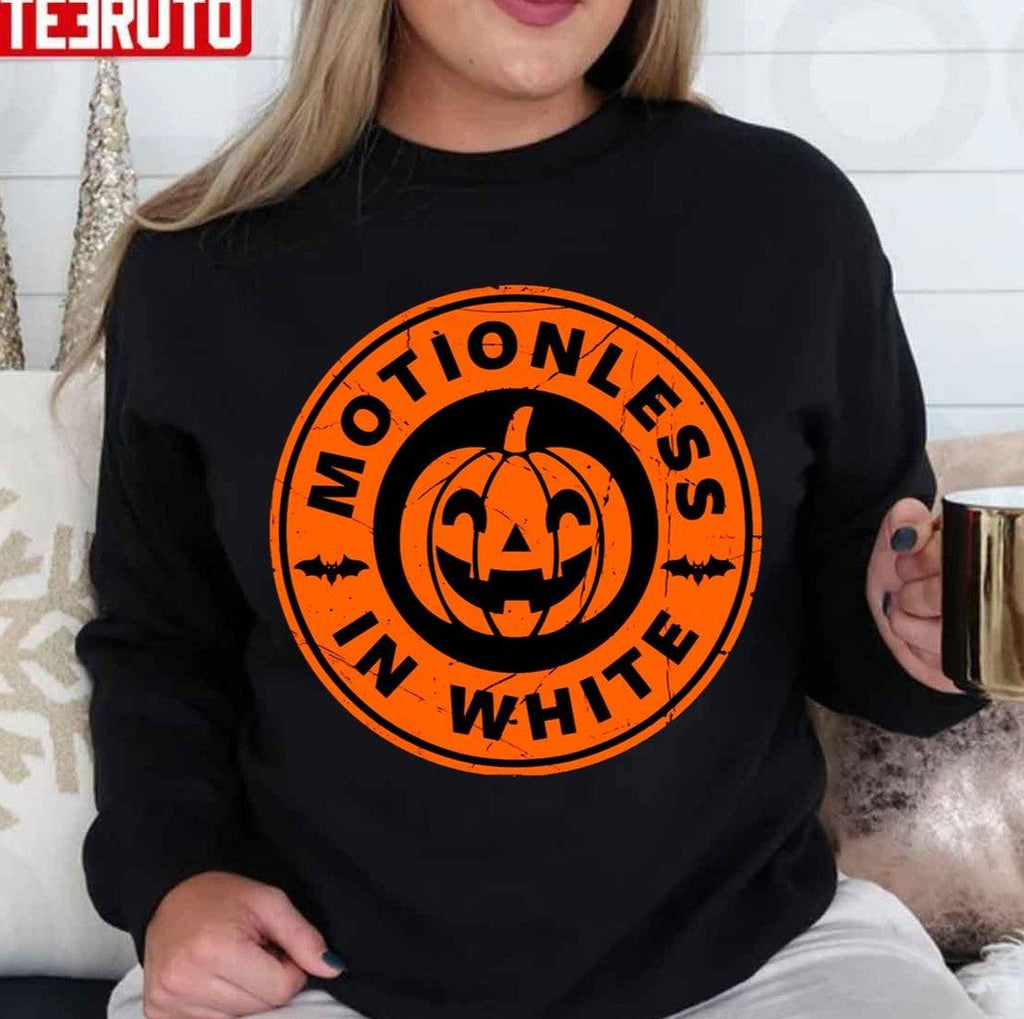Motionless In Orange Halloween Unisex Sweatshirt