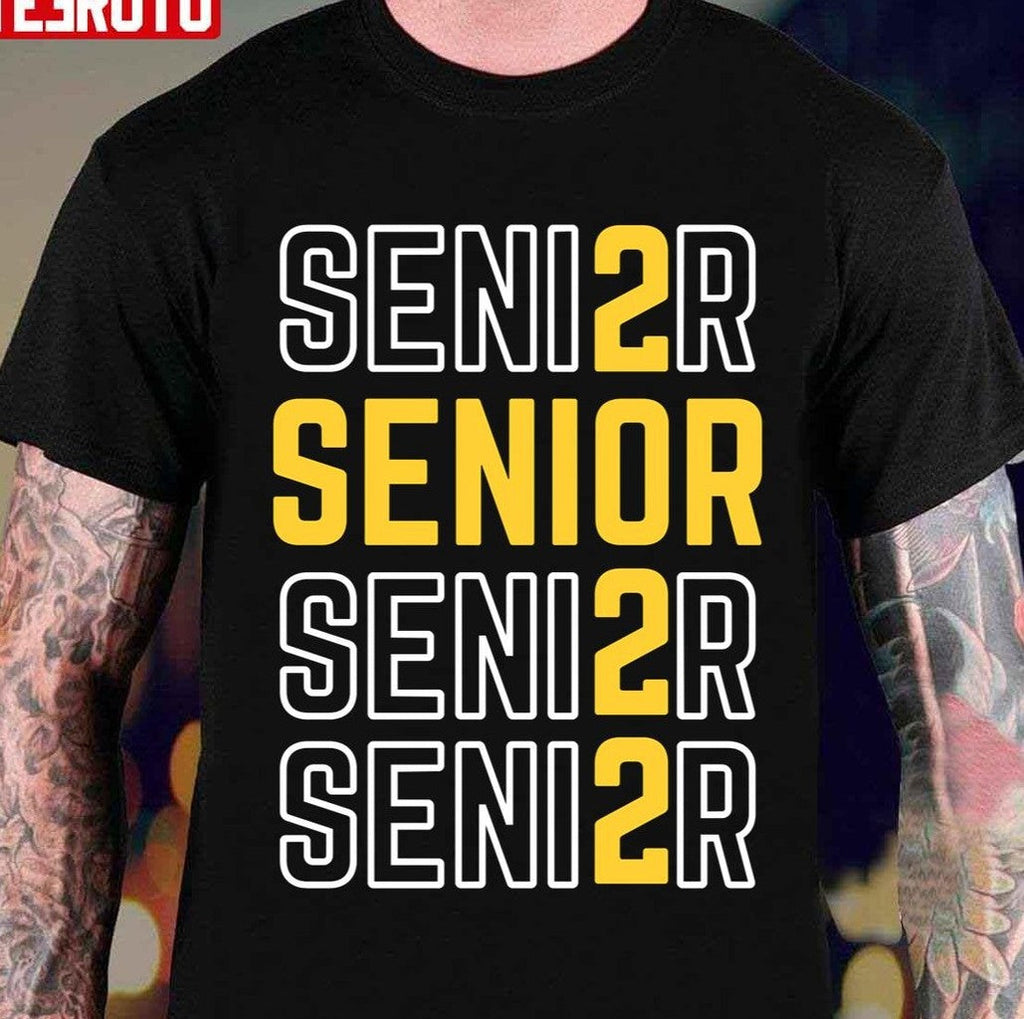 Senior Right Now All I Want To Do Is Graduate Yellow Unisex Sweatshirt