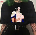 Beauty Bluee Hottt Anime Unisex T-Shirt