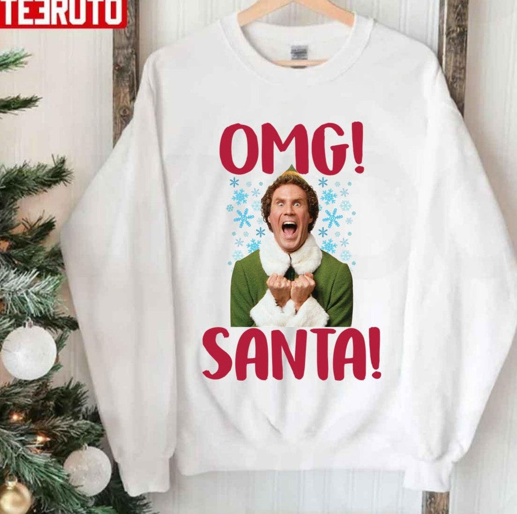 Omg Santa ELF Christmas Unisex Sweatshirt