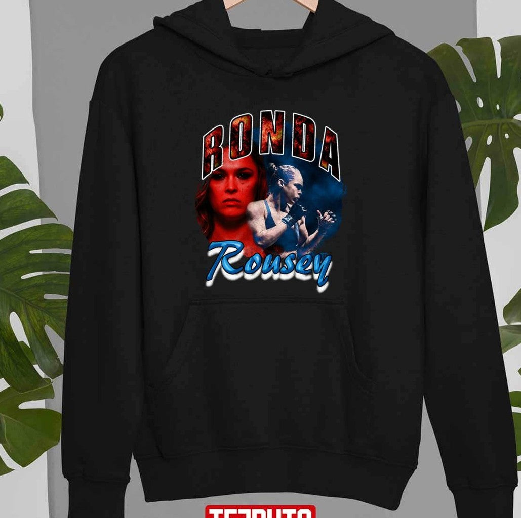 Ronda Rousey Vintage Rap Style Rowdy Rousey Unisex T-Shirt