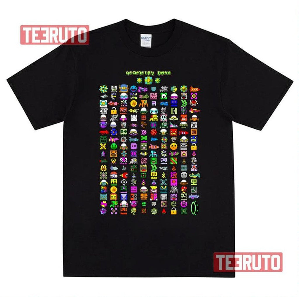 My Unlocks Geometry Dash Unisex T-Shirt