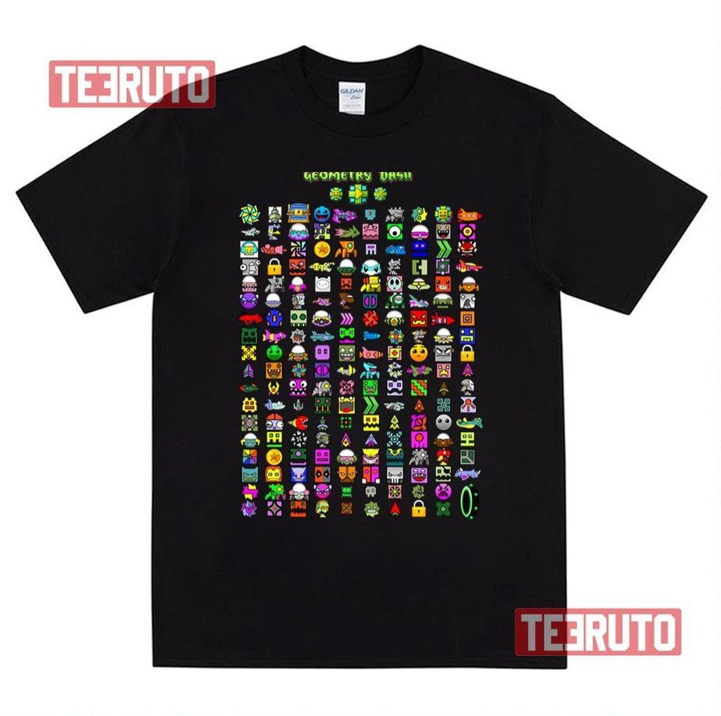 My Unlocks Geometry Dash Unisex T-Shirt