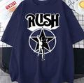 Rush Rock Black Art Logo Unisex T-Shirt