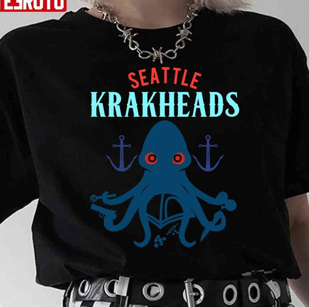 Seattle Krakheads Release The Kraken Unisex T-Shirt
