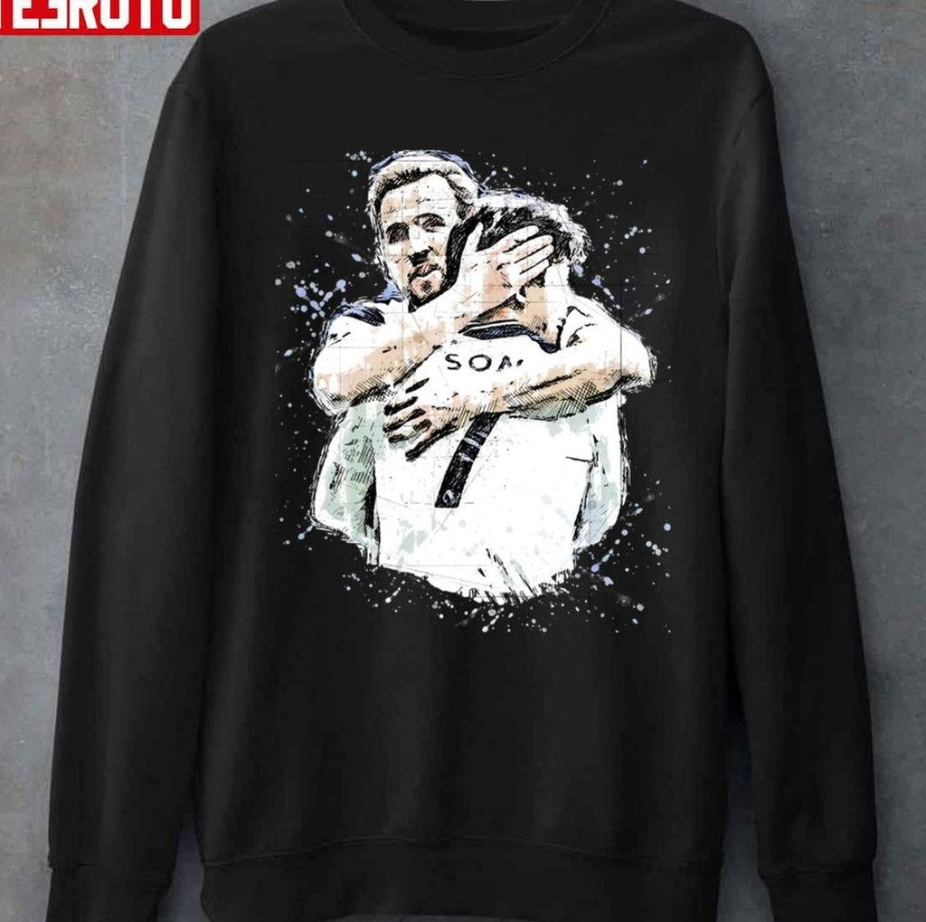 Teamwork Harry Kane And Heung Min Son Totenham Player Unisex T-shirt