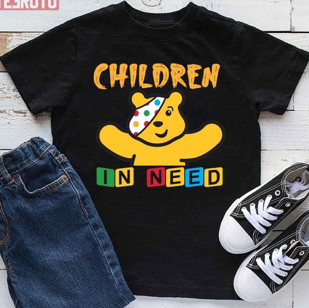 Pudsey Bear Children In Need Unisex T-Shirt