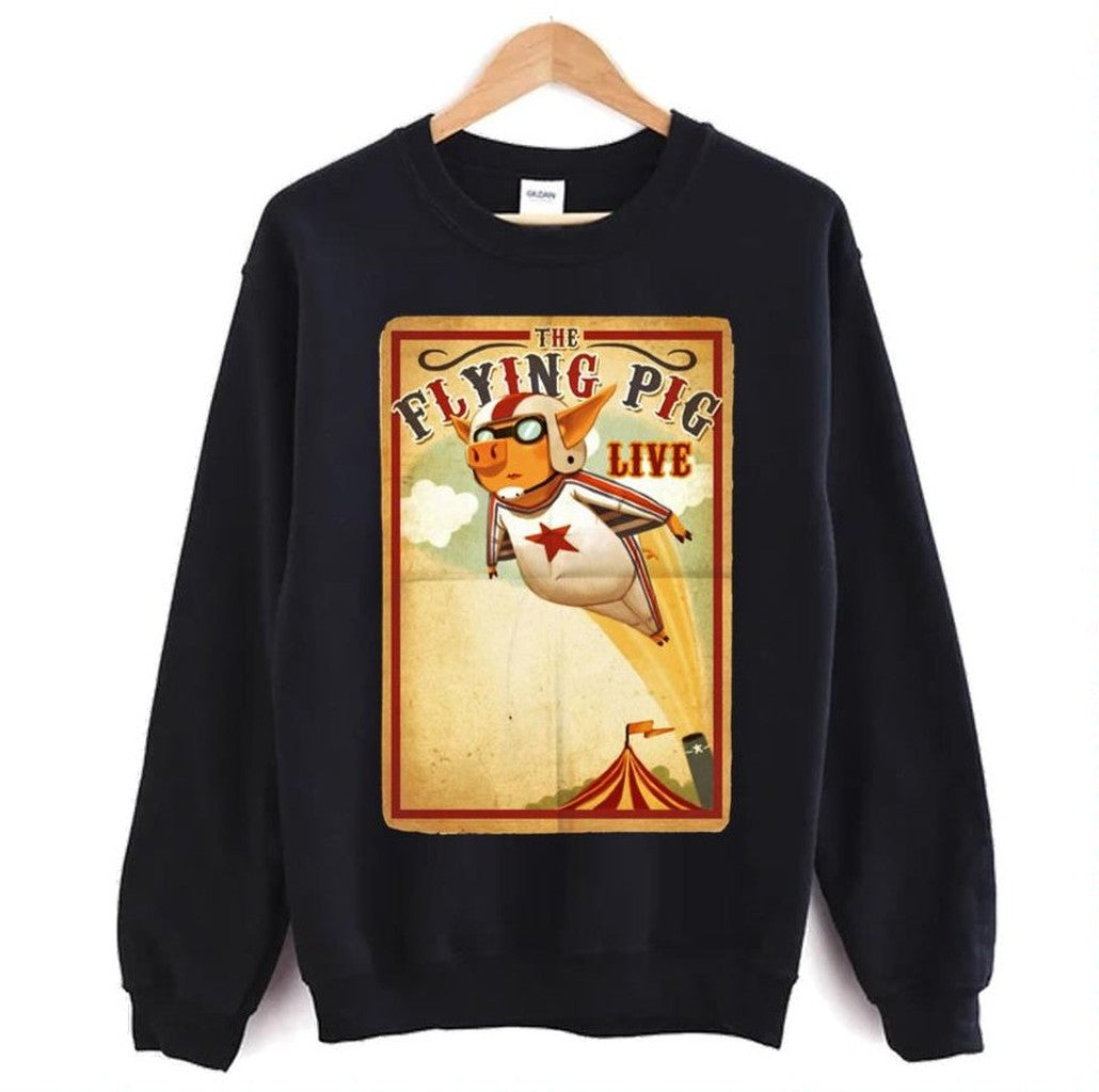 The Flying Pig Circus Atraction Unisex T-Shirt